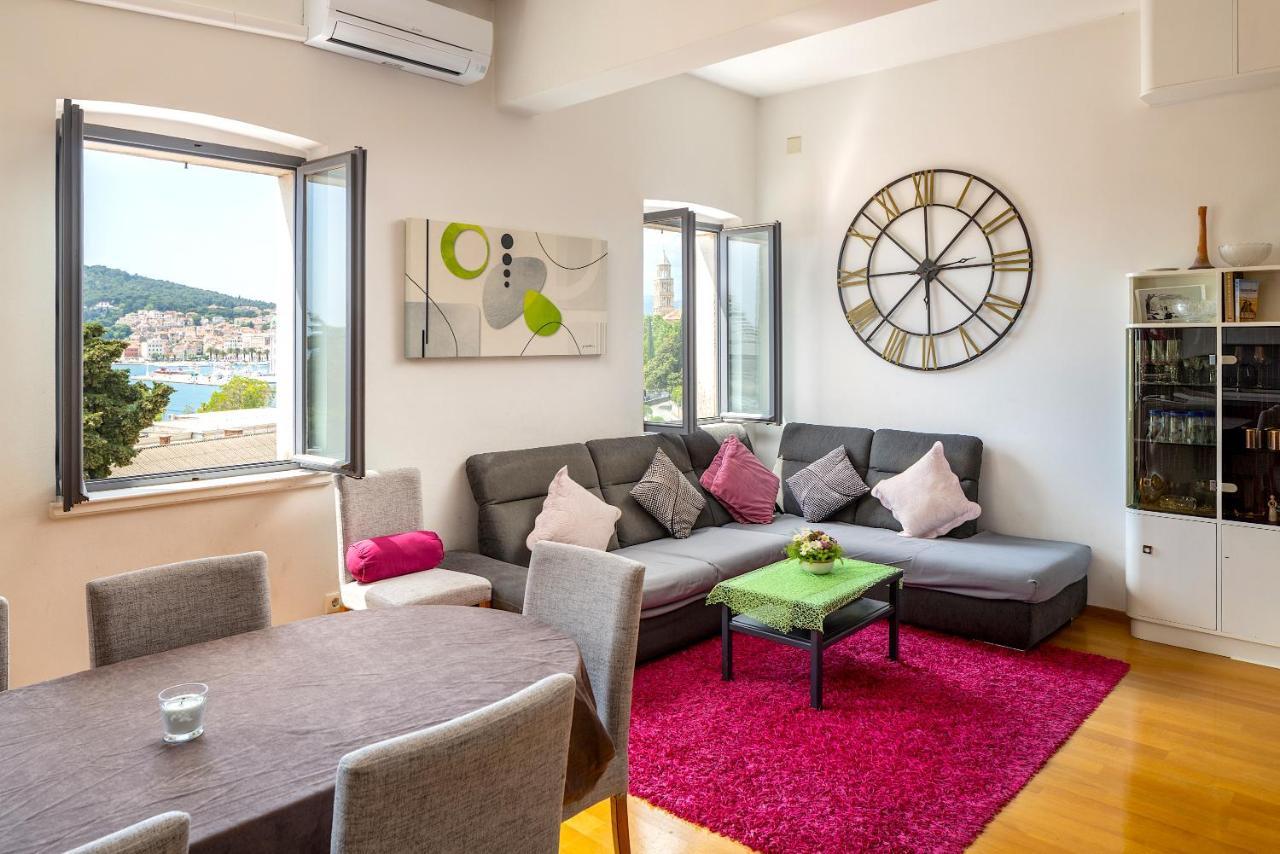 Luxury Apartment Olavia Rooftop Terrace & Seaview Split Exterior foto