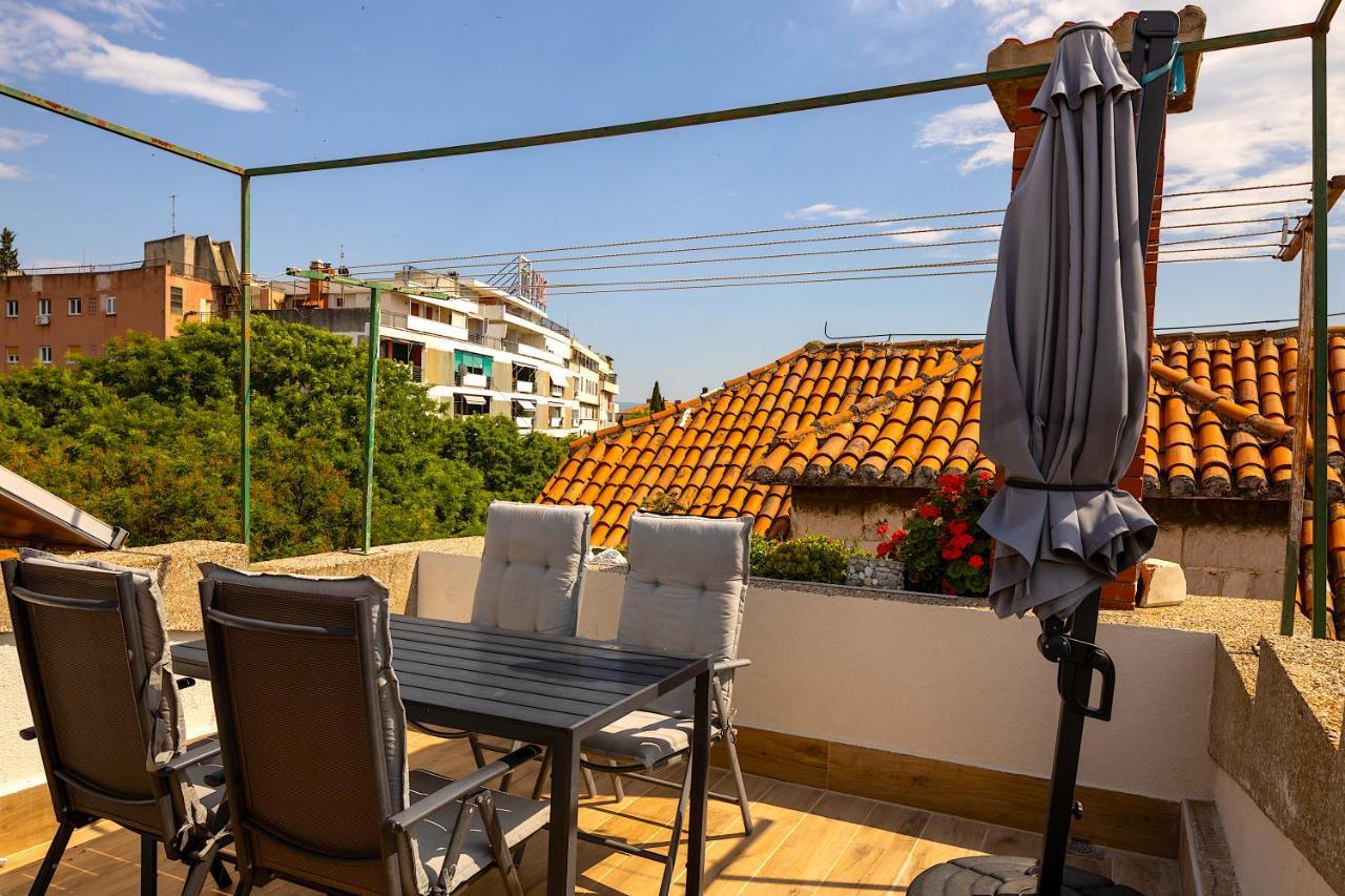 Luxury Apartment Olavia Rooftop Terrace & Seaview Split Exterior foto