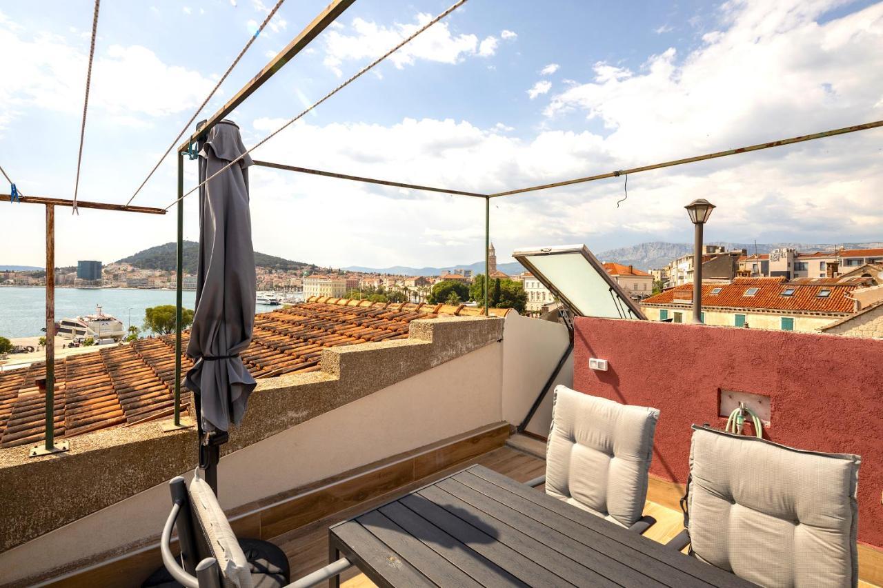 Luxury Apartment Olavia Rooftop Terrace & Seaview Split Exterior foto