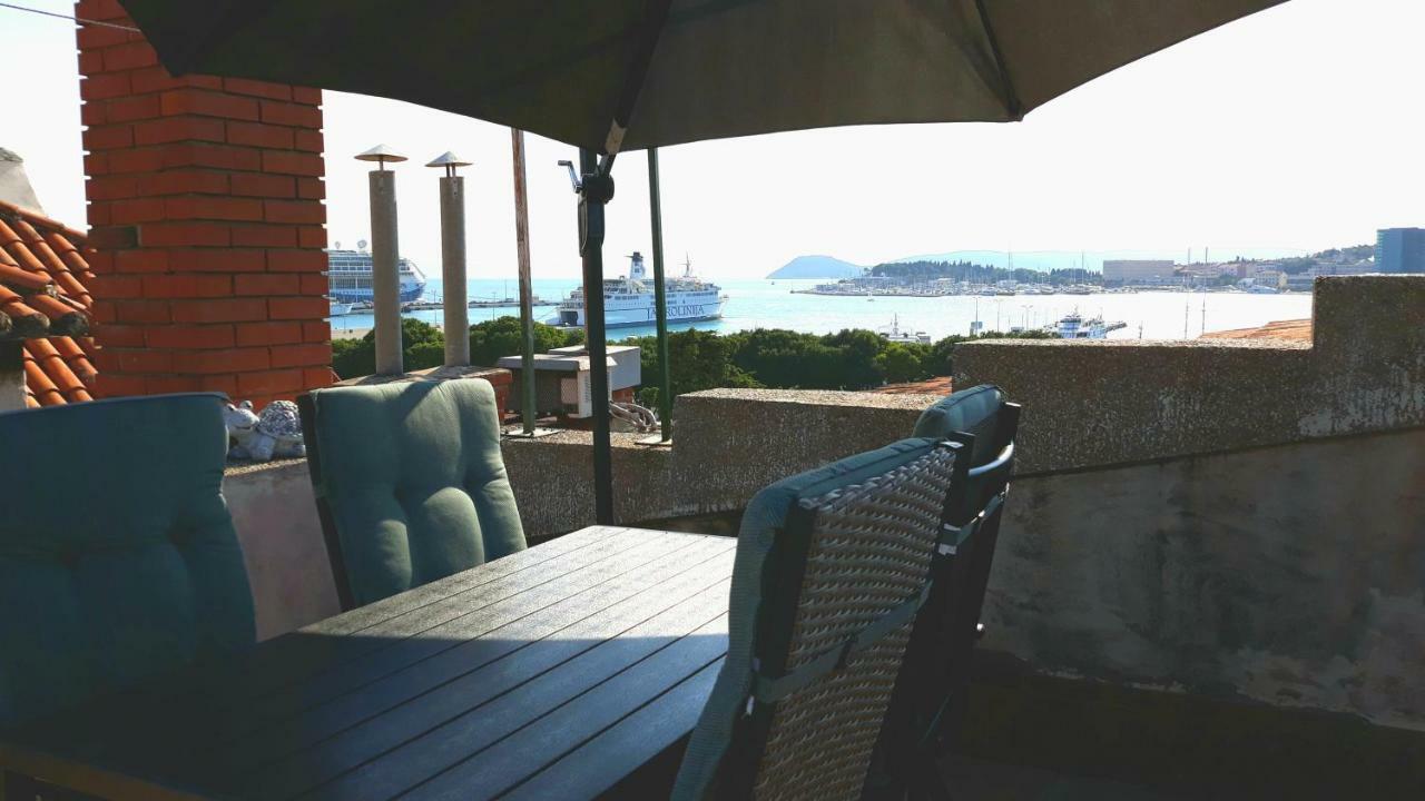 Luxury Apartment Olavia Rooftop Terrace & Seaview Split Exterior foto